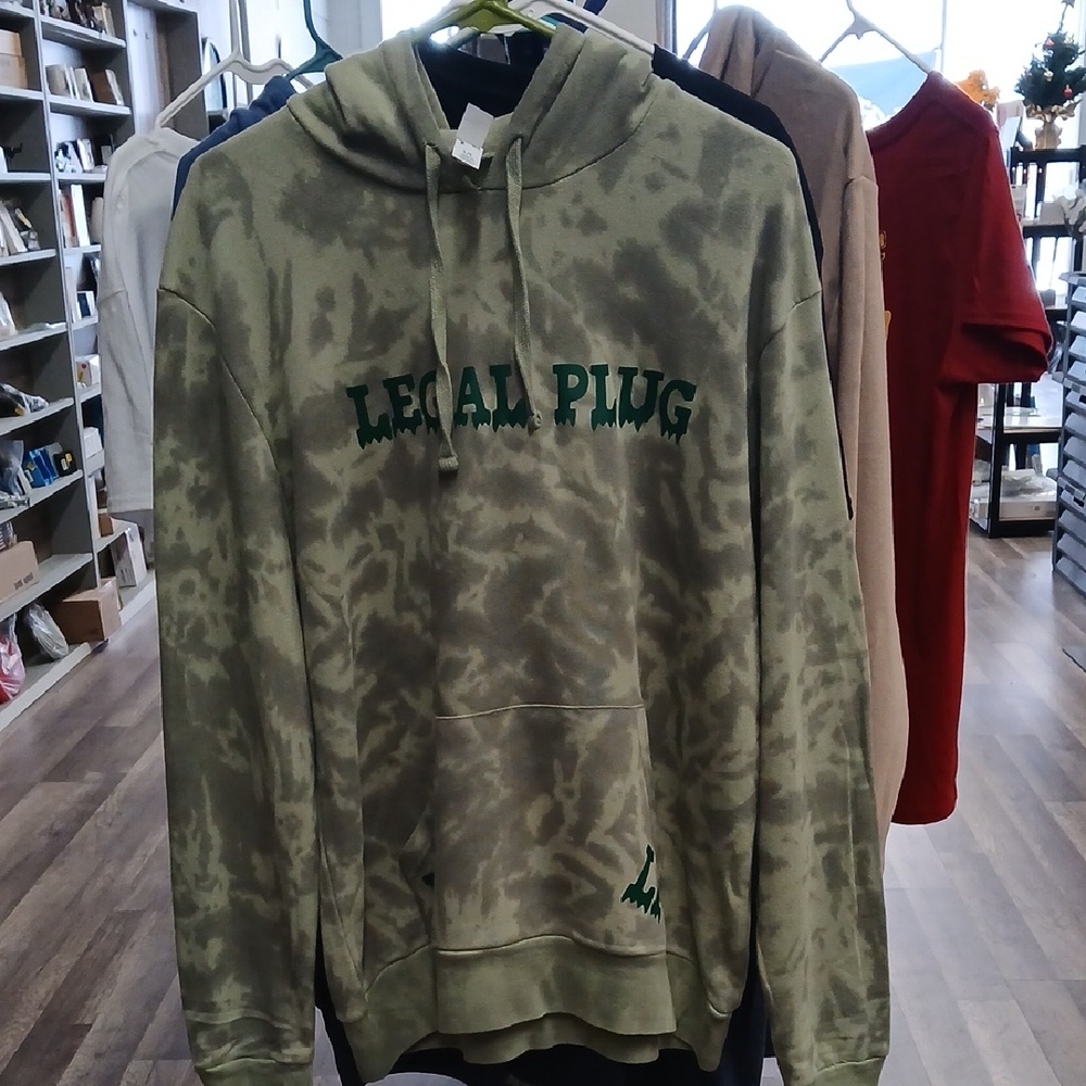 Alternative Olive Graphic Hoodie